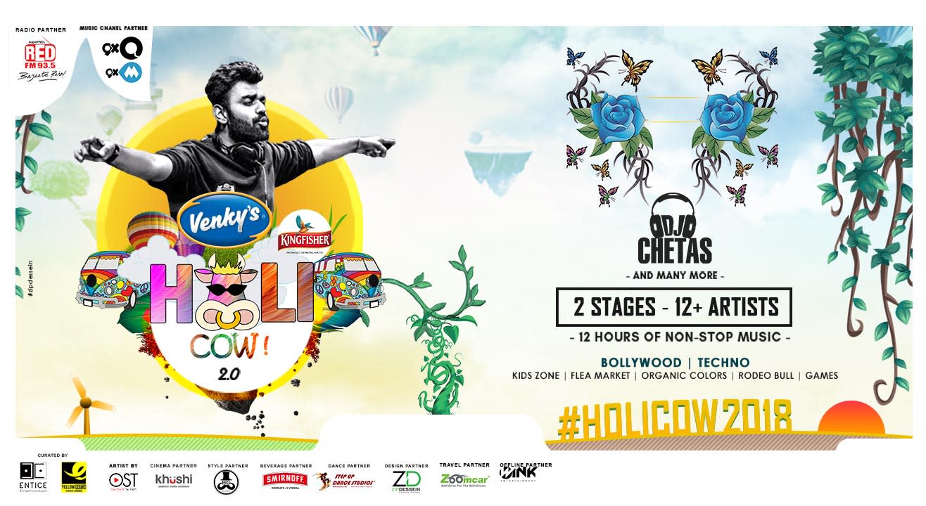 Holi Cow 2.0 With Dj Chetas & Many More