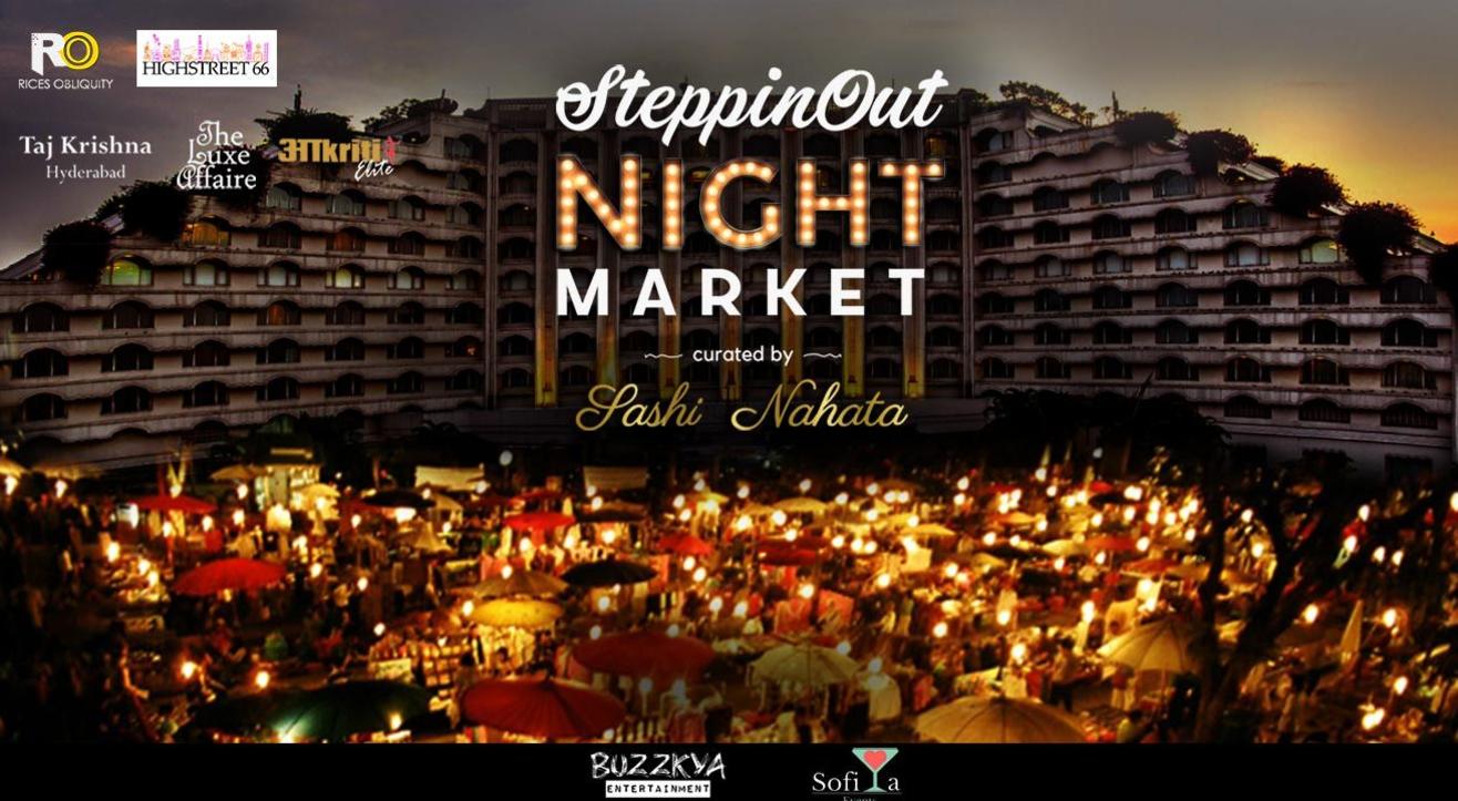 SteppinOut Night Market, Hyderabad