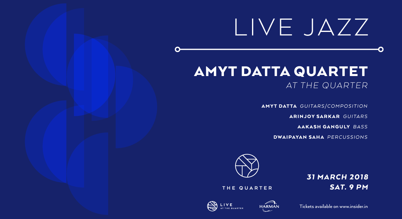 Amyt Datta Quartet at The Quarter