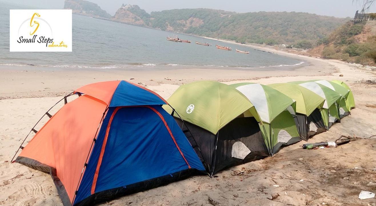 Beachside Camping near Kashid beach, Alibaug