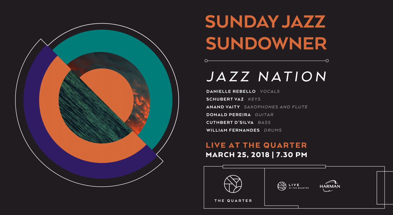 Sunday Jazz Sundowner with Jazz Nation at The Quarter