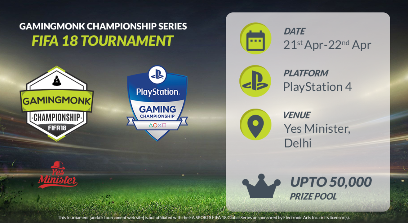 GamingMonk FIFA Tournament - Delhi