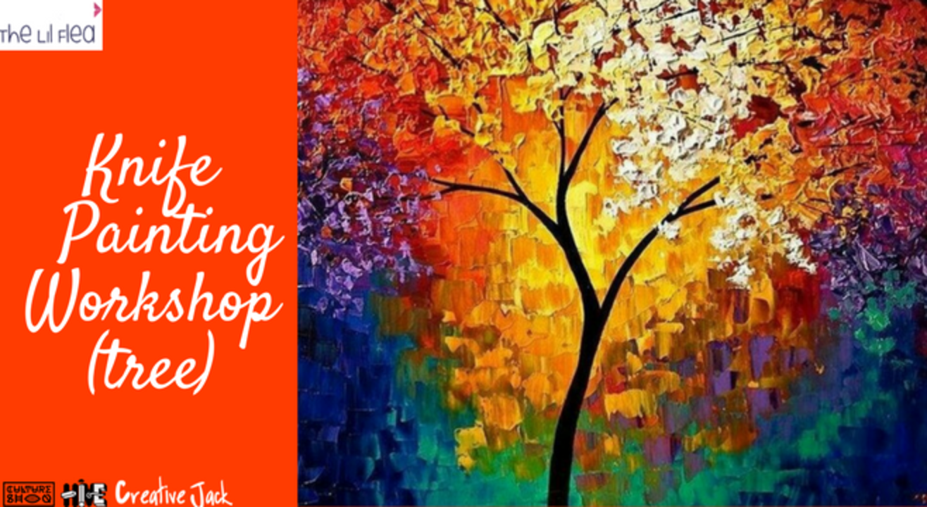 Hive presents: Knife Painting Workshop at The Lil Flea