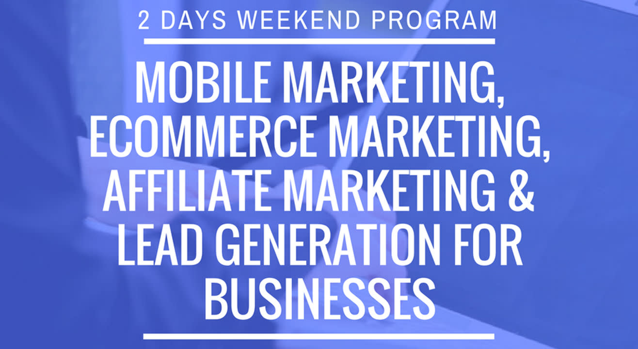 Mobile Marketing, eCommerce Marketing, Affiliate Marketing & Lead Generation For Businesses