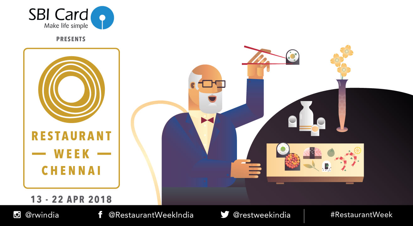 SBI Card Restaurant Week Chennai: April 13th – 22nd, 2018