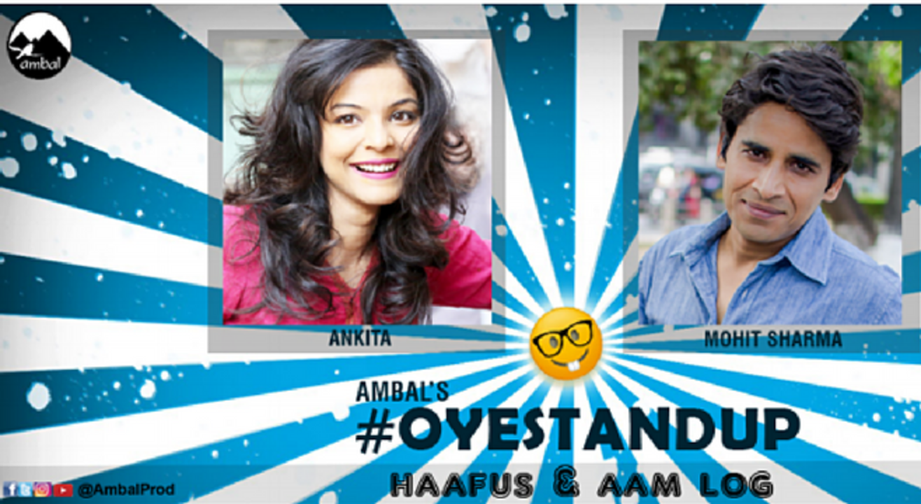 #OyeStandUp with Mohit Sharma and Ankita Shrivastav