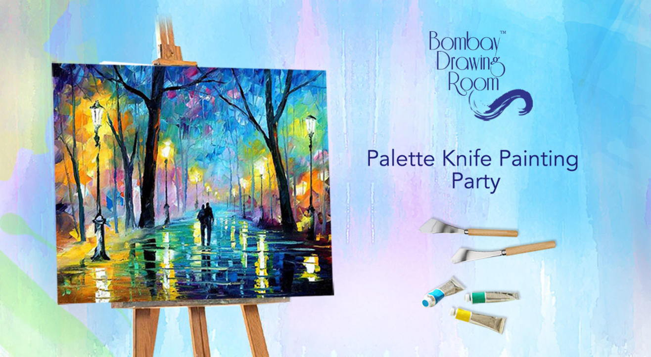 Palette Knife Painting Party by Bombay Drawing Room