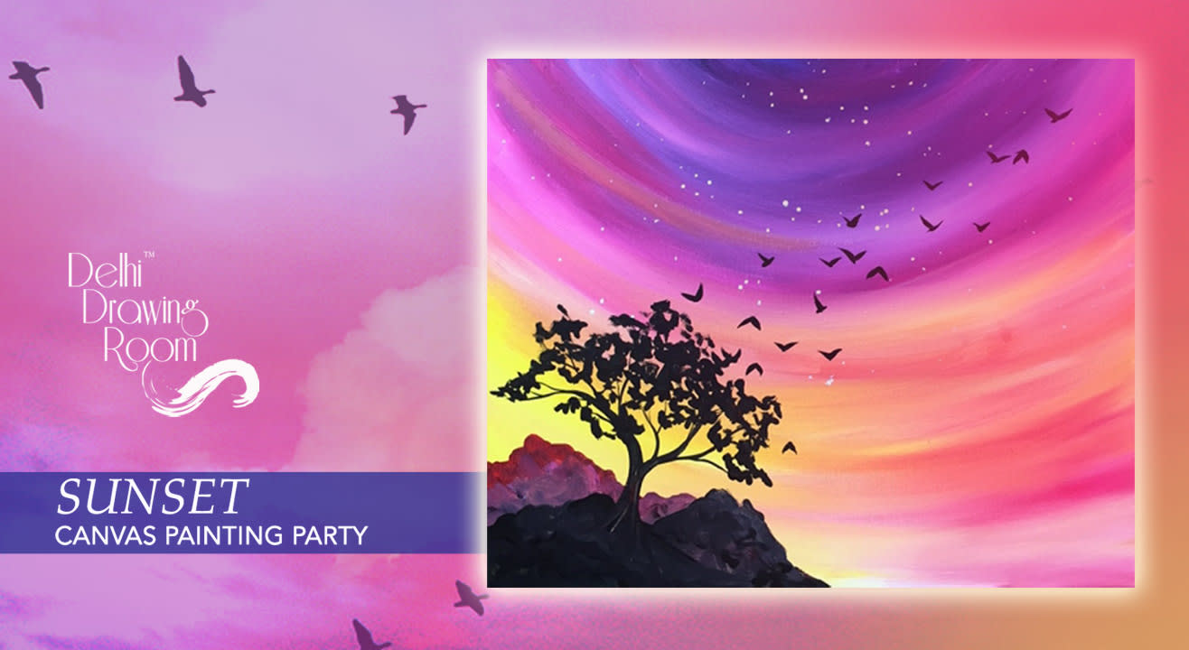 Sunset - Canvas Painting Party