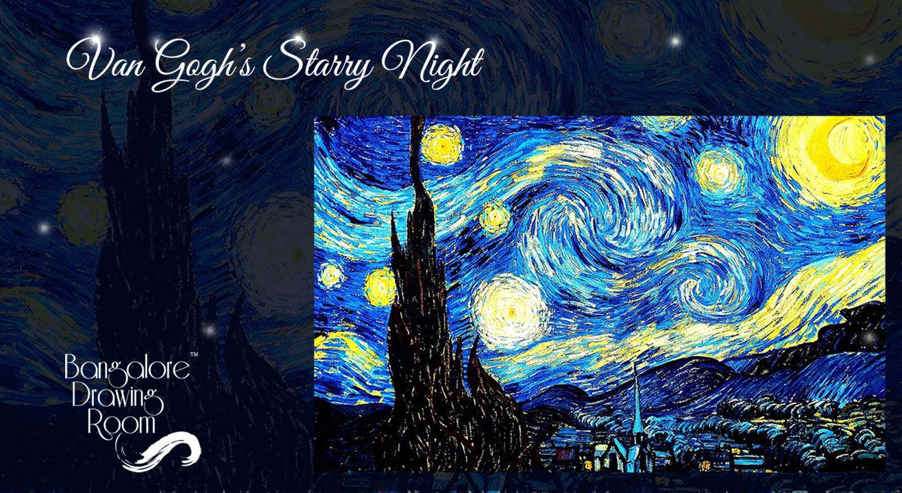 Van Gogh's Starry Night - Painting Party By Bangalore Drawing Room