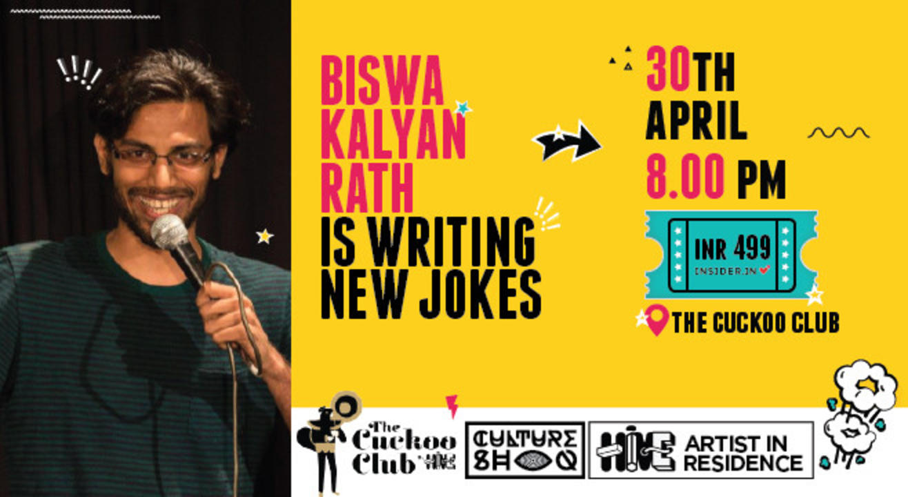 Biswa Kalyan Rath is Writing New Jokes