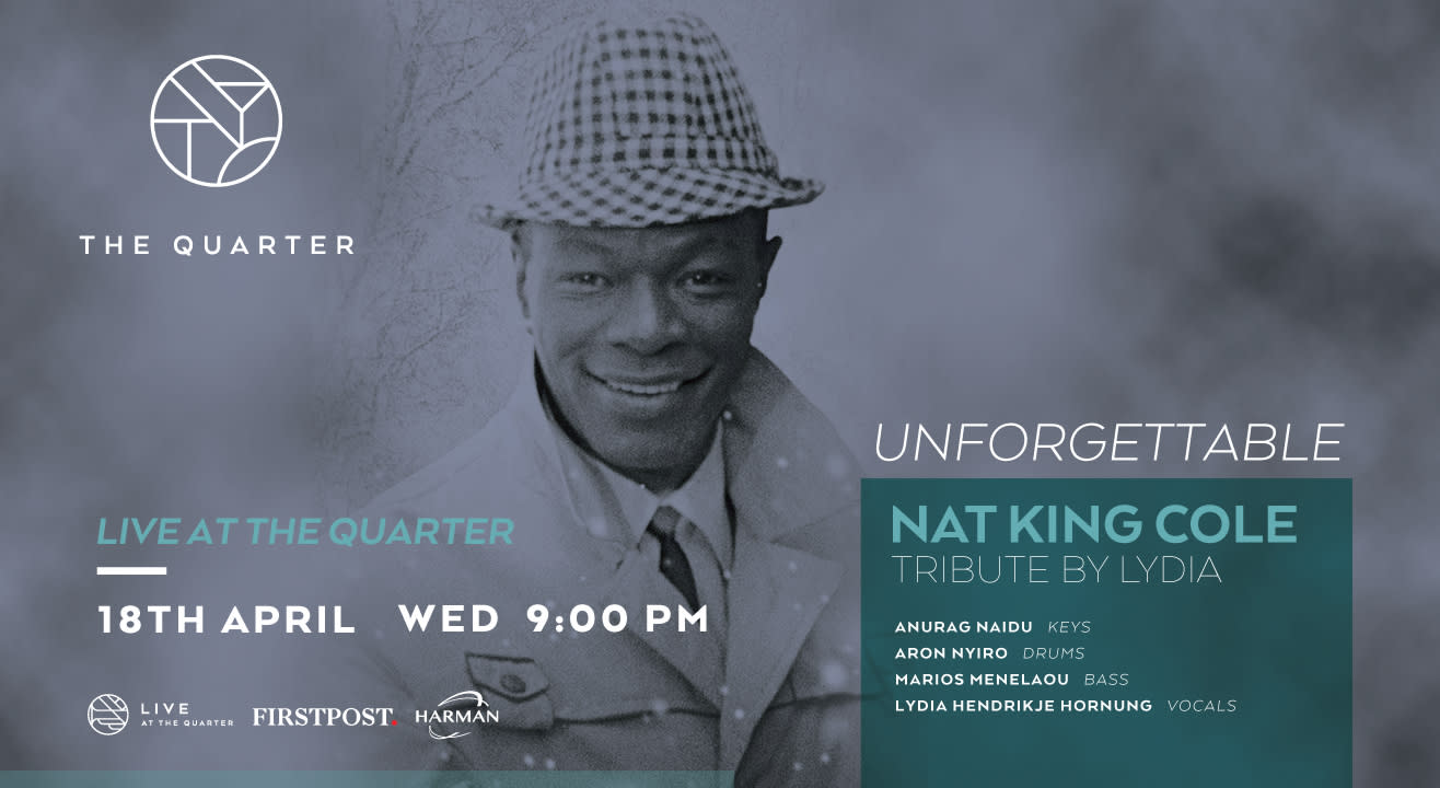 Nat King Cole Tribute by Lydia At The Quarter