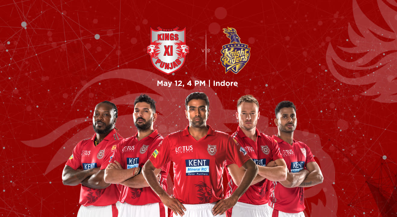 VIVO IPL 2018 - Match 44 - Kings XI Punjab vs. Kolkata Knight Riders