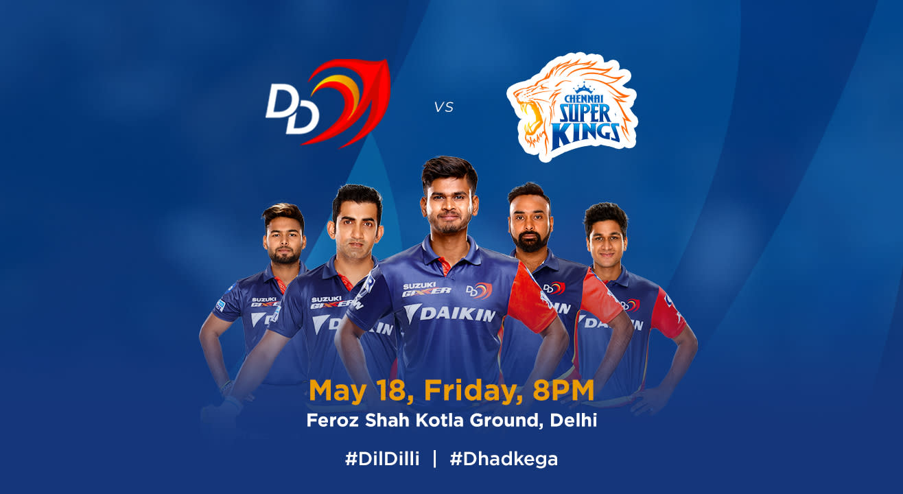 VIVO IPL 2018 - Match 52 - DD vs. Chennai Super Kings