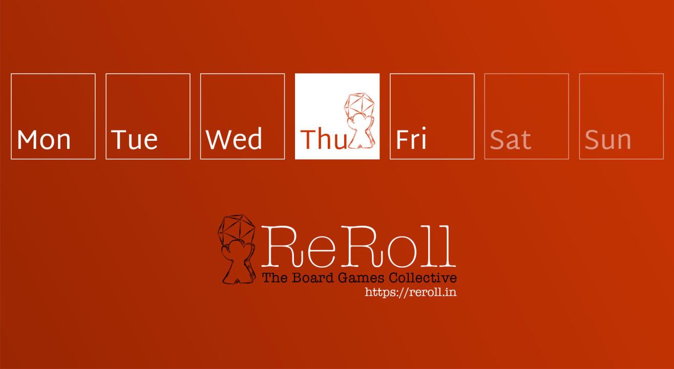 Tabletop Thursday with ReRoll Board Games