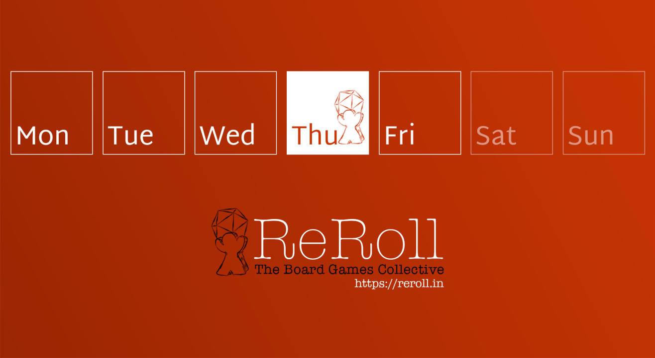 Tabletop Thursday with ReRoll Board Games (2018)