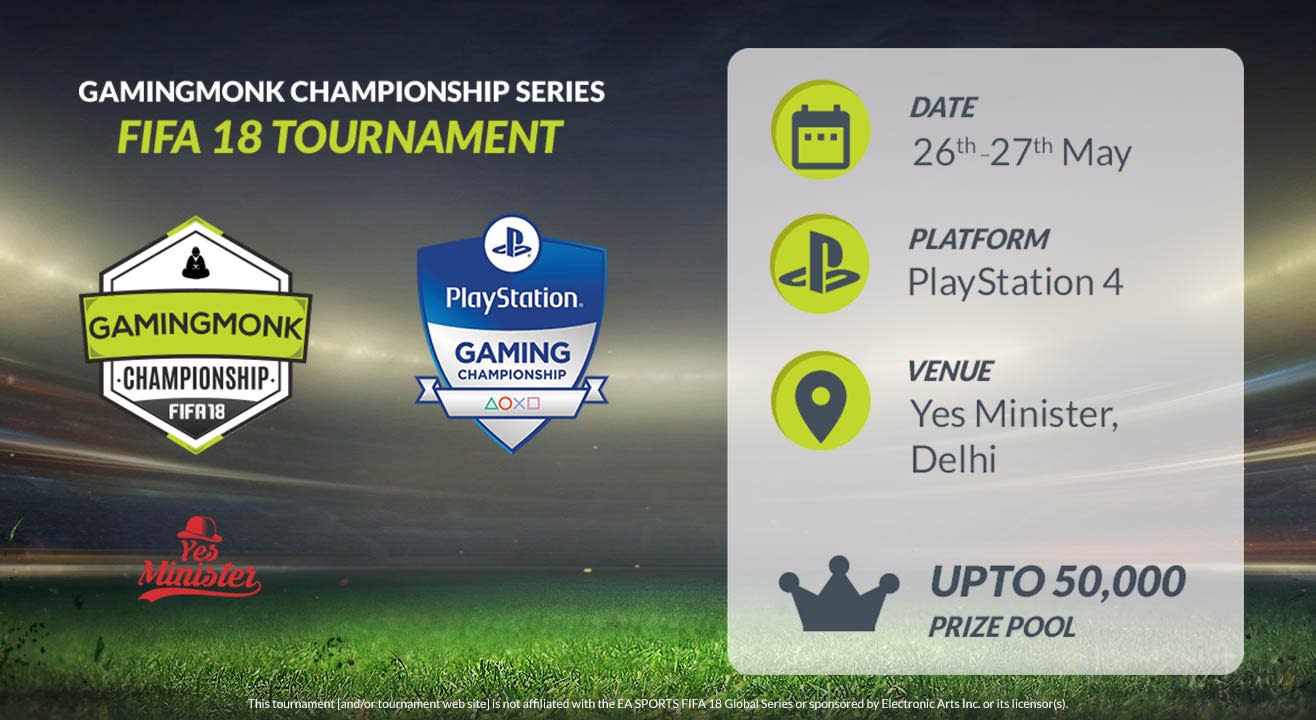 GamingMonk  Championship Series - Delhi (FIFA)