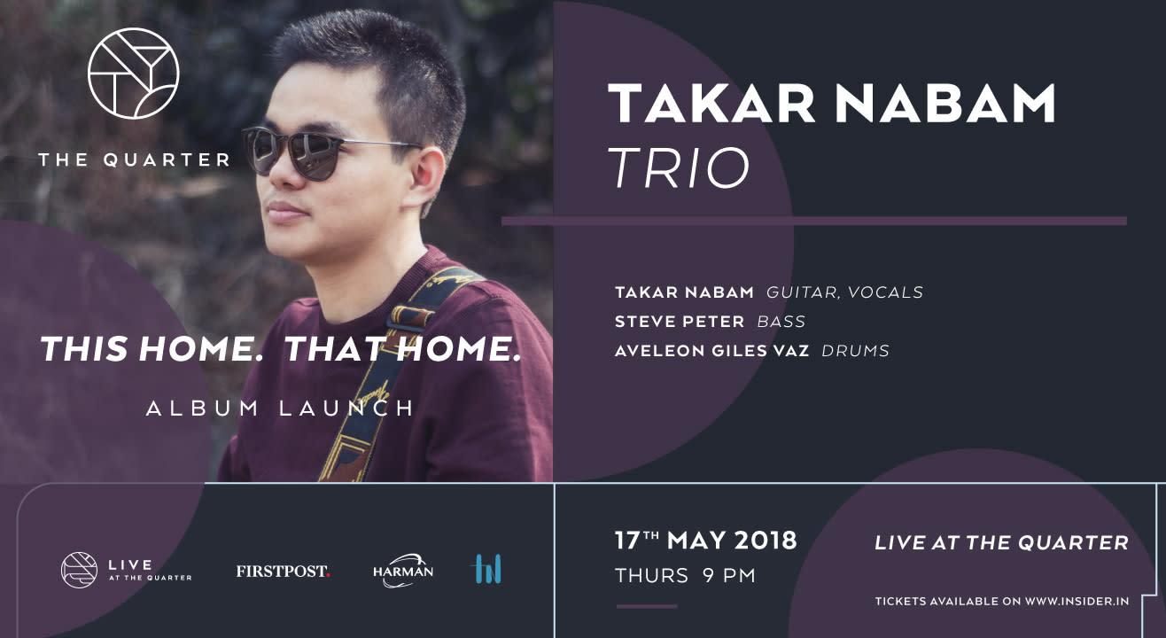 "This Home, That Home" album launch by Takar Nabam at The Quarter