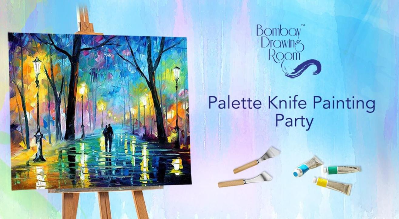 Palette Knife Painting Party by Bombay Drawing Room