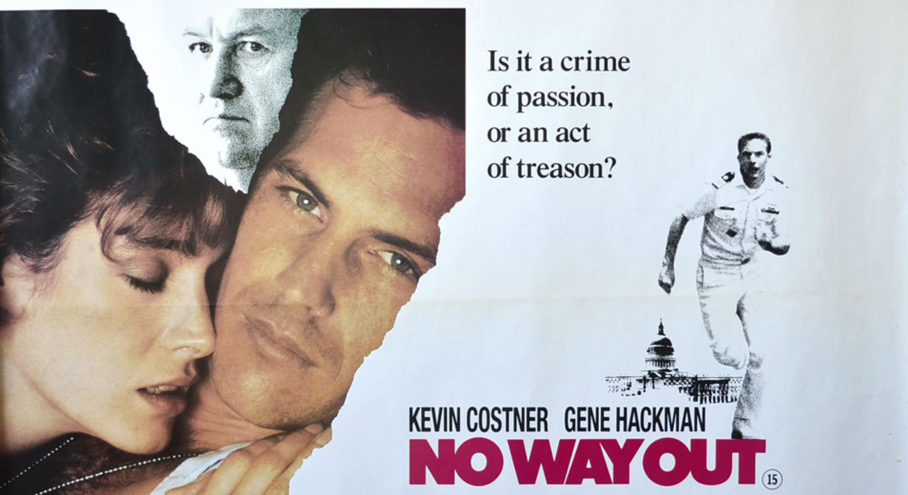 No Way Out (1987) Hive Film Club Spy Film Showcase