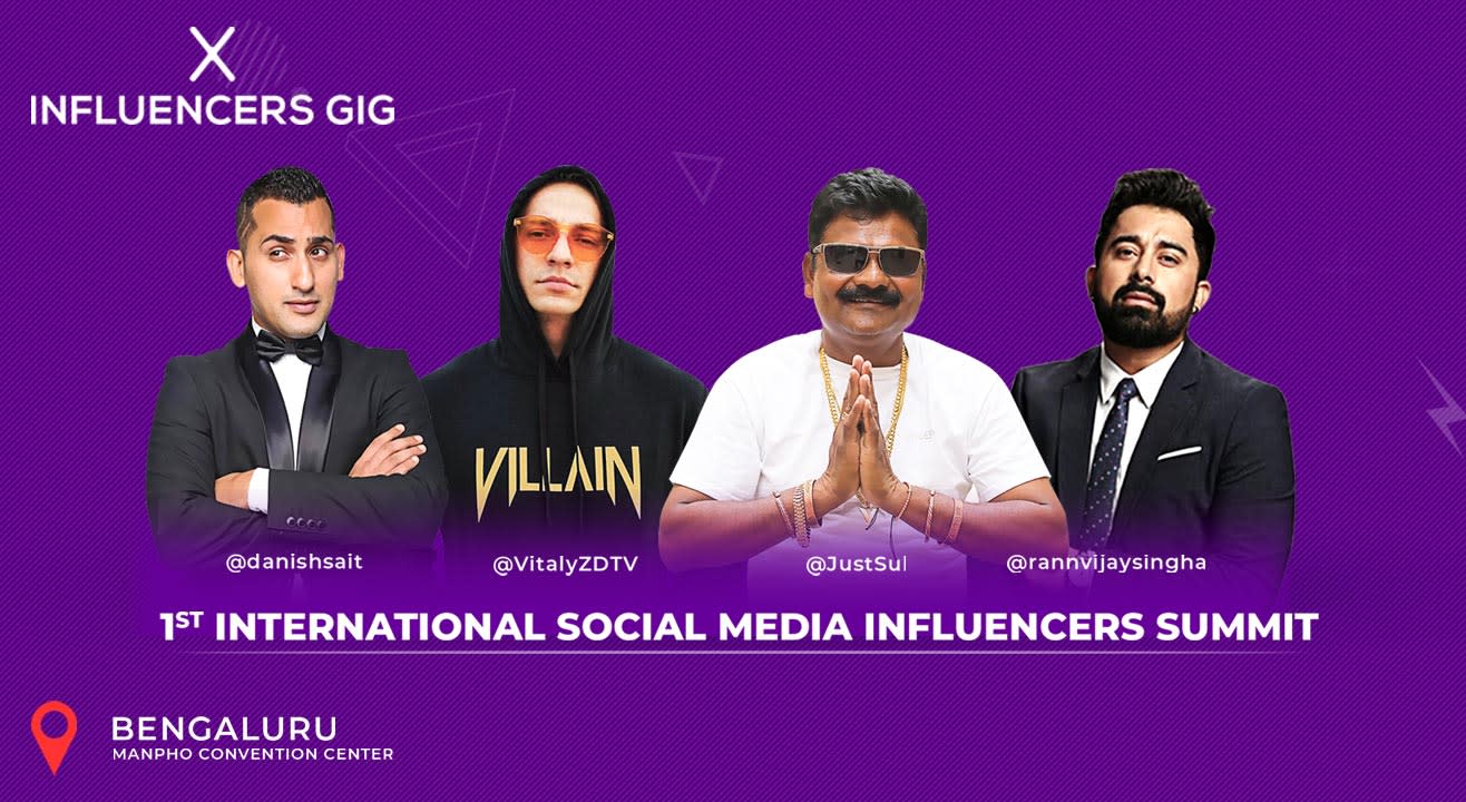 Influencers Gig - Bangalore