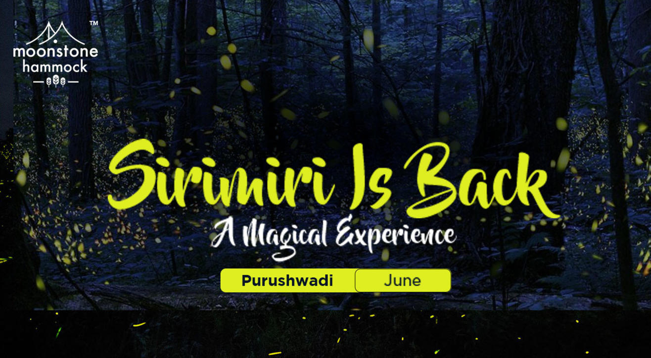 Sirimiri With Moonstone Hammock, Purushwadi: A Fireflies Camping Event