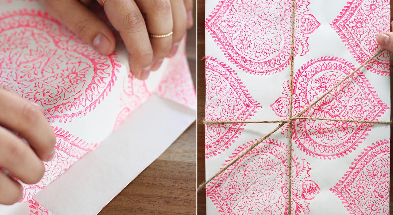 Block Printing on Paper by Iteeha