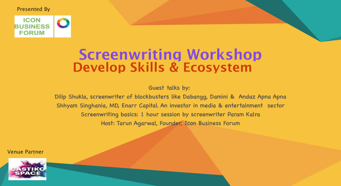 Screenwriting Workshop: Develop Skills & Ecosystem