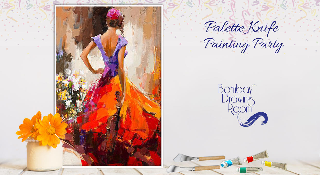 Palette Knife Painting Party by Bombay Drawing Room
