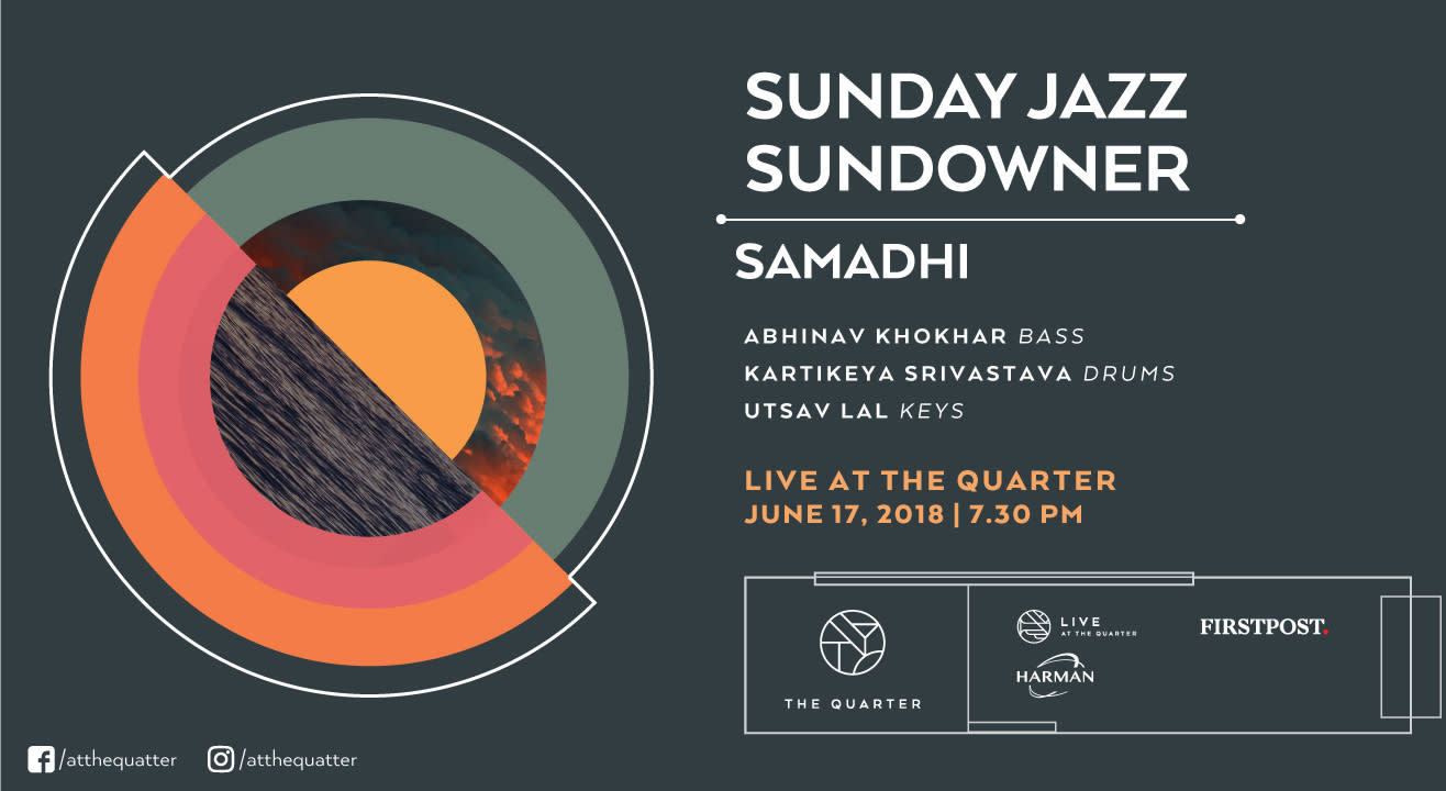 Sunday Jazz Sundowner with Abhinav, Kartikeya, and Utsav at The Quarter