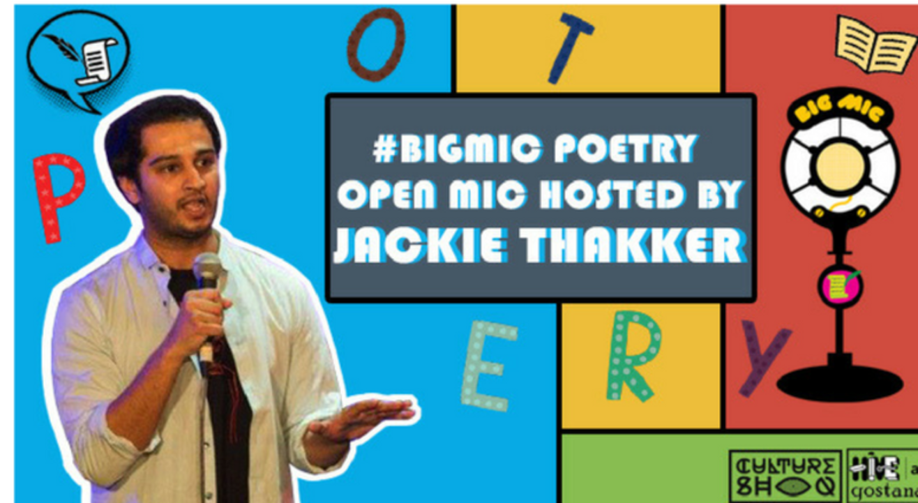 #BIGMIC Poetry Open Mic hosted by Jackie Thakkar