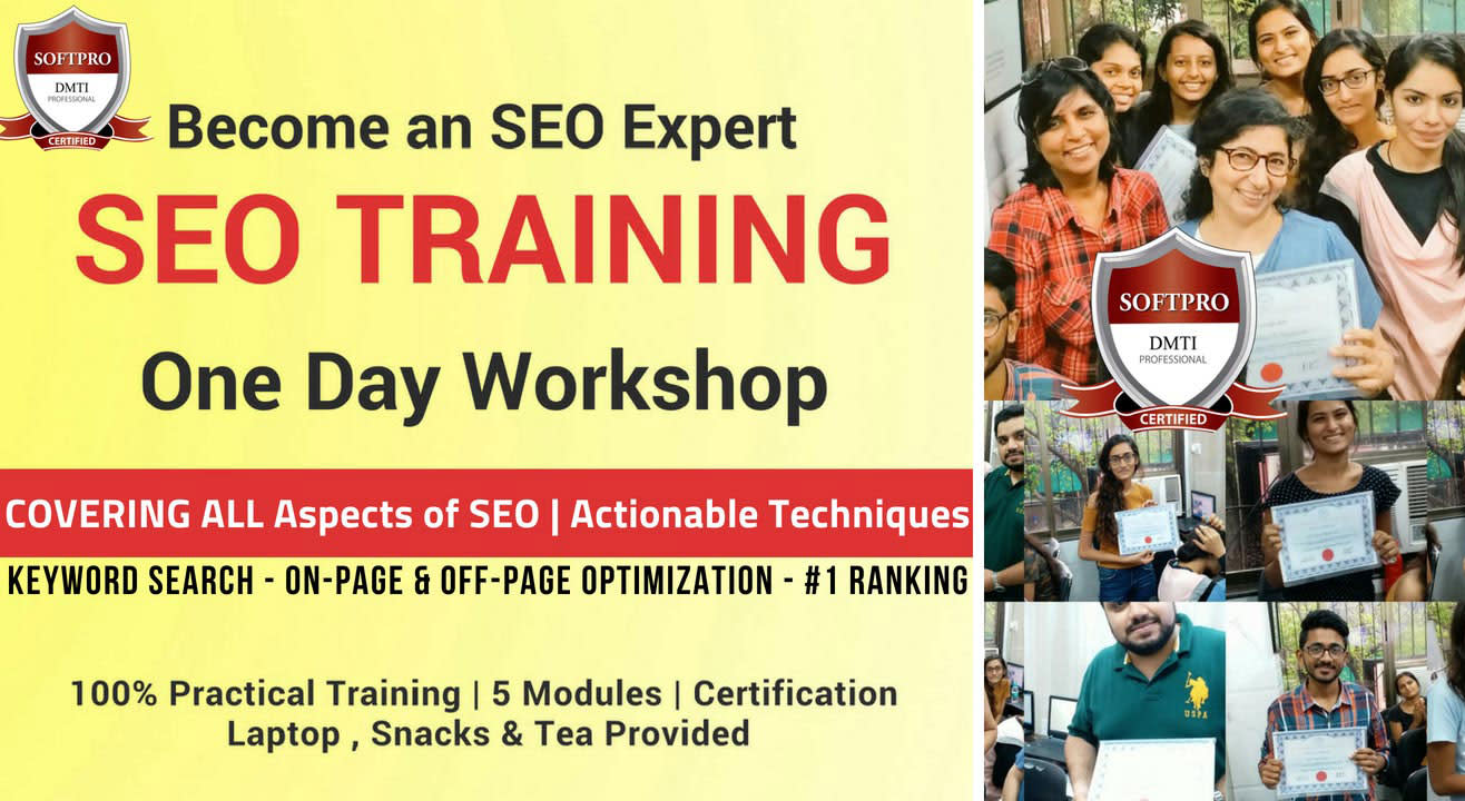 SEO Workshop & Training - Learn Actionable SEO Techniques (5 Modules) - With Certification