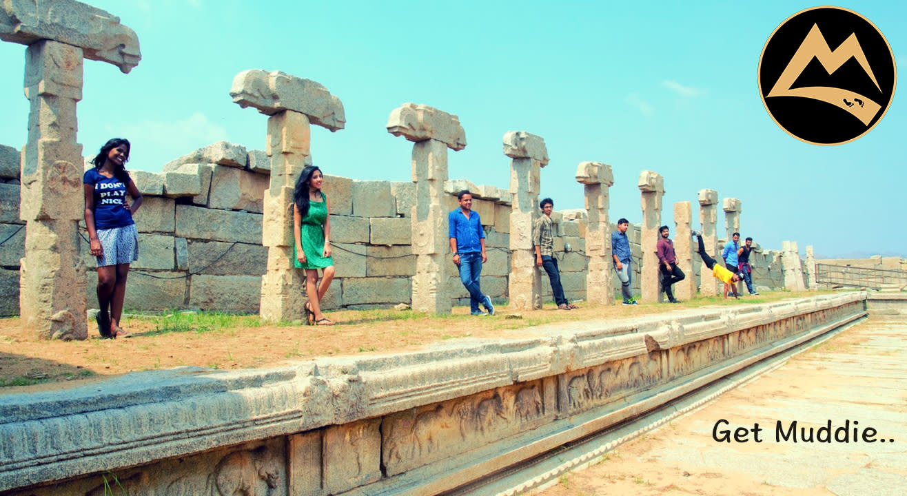 The Hippie Island of Hampi - Camp & Hike meetup | Muddie Trails