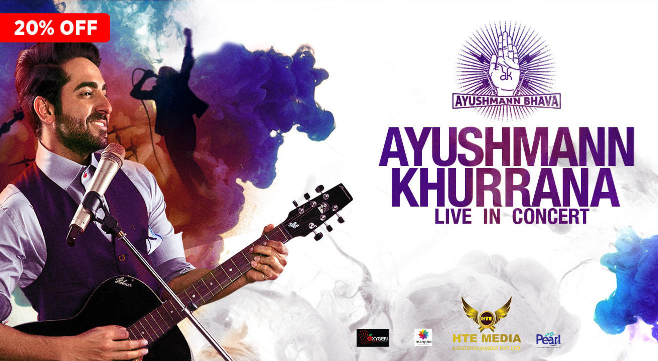Ayushmann Khurana LIVE in concert