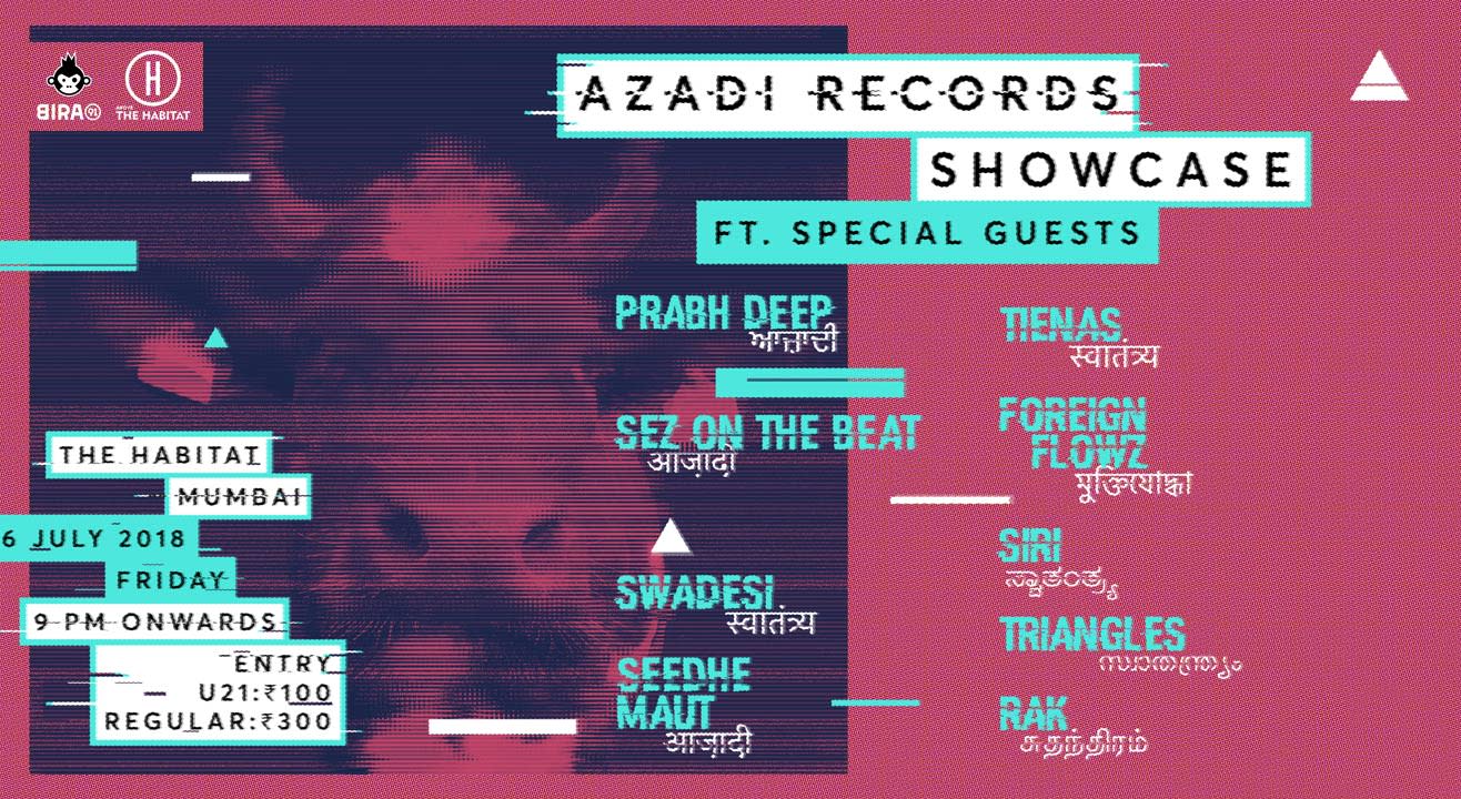 Azadi Records 2018 / 19 Roster Showcase