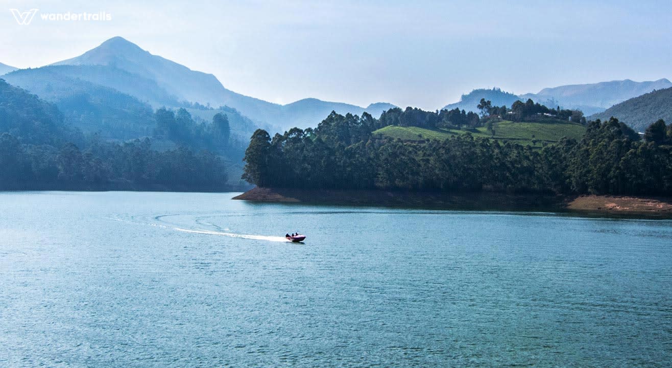 Speed boat ride in Mattupetty dam, Munnar | Wandertrails