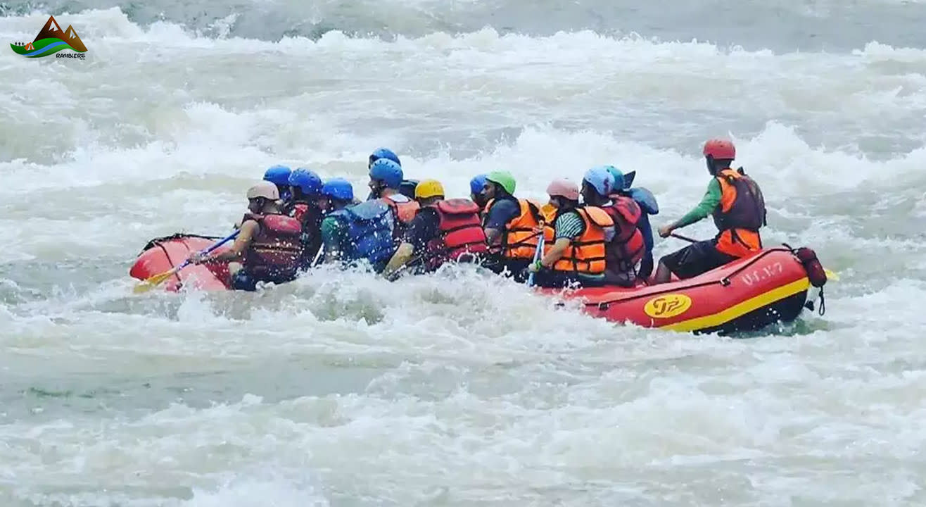 Kolad River rafting, Kayaking, Zip lining, River crossing, Banana & Bumper ride with Ramblers India