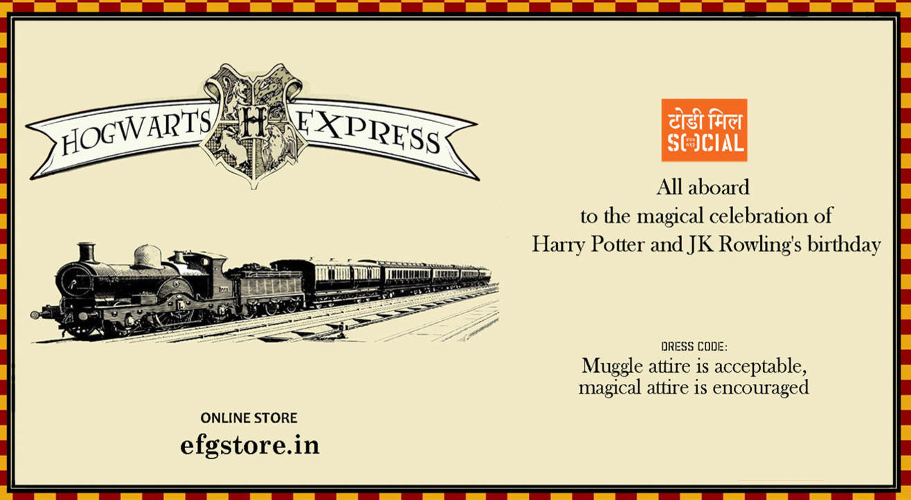 EFG Store x Social: Hogwarts Express