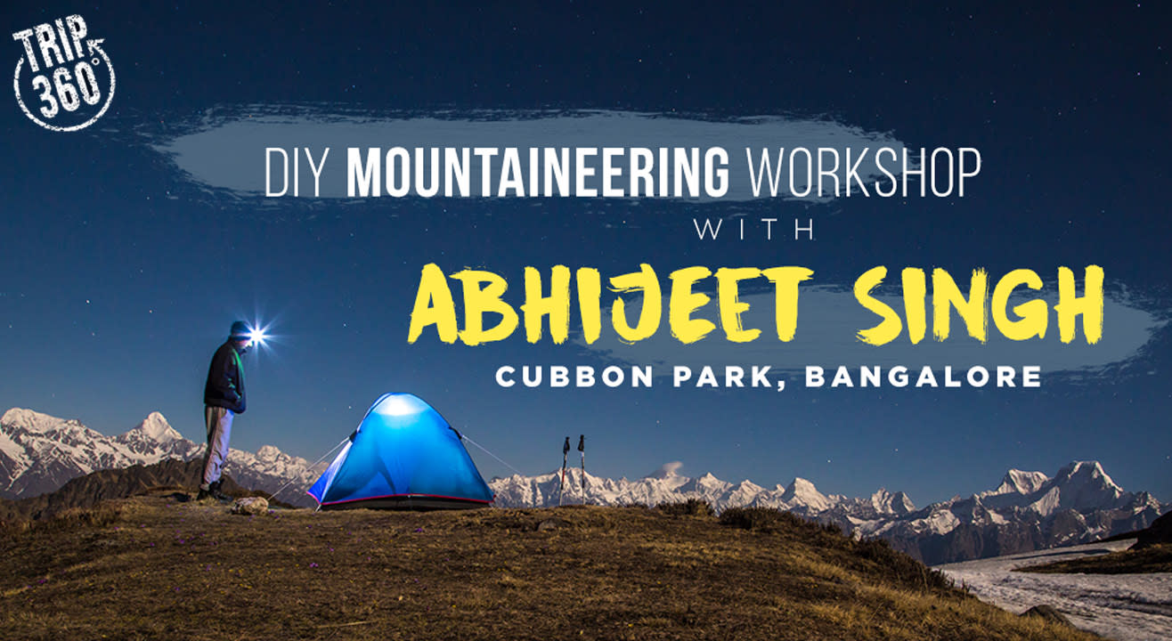 DIY Mountaineering Workshop with Abhijeet Singh