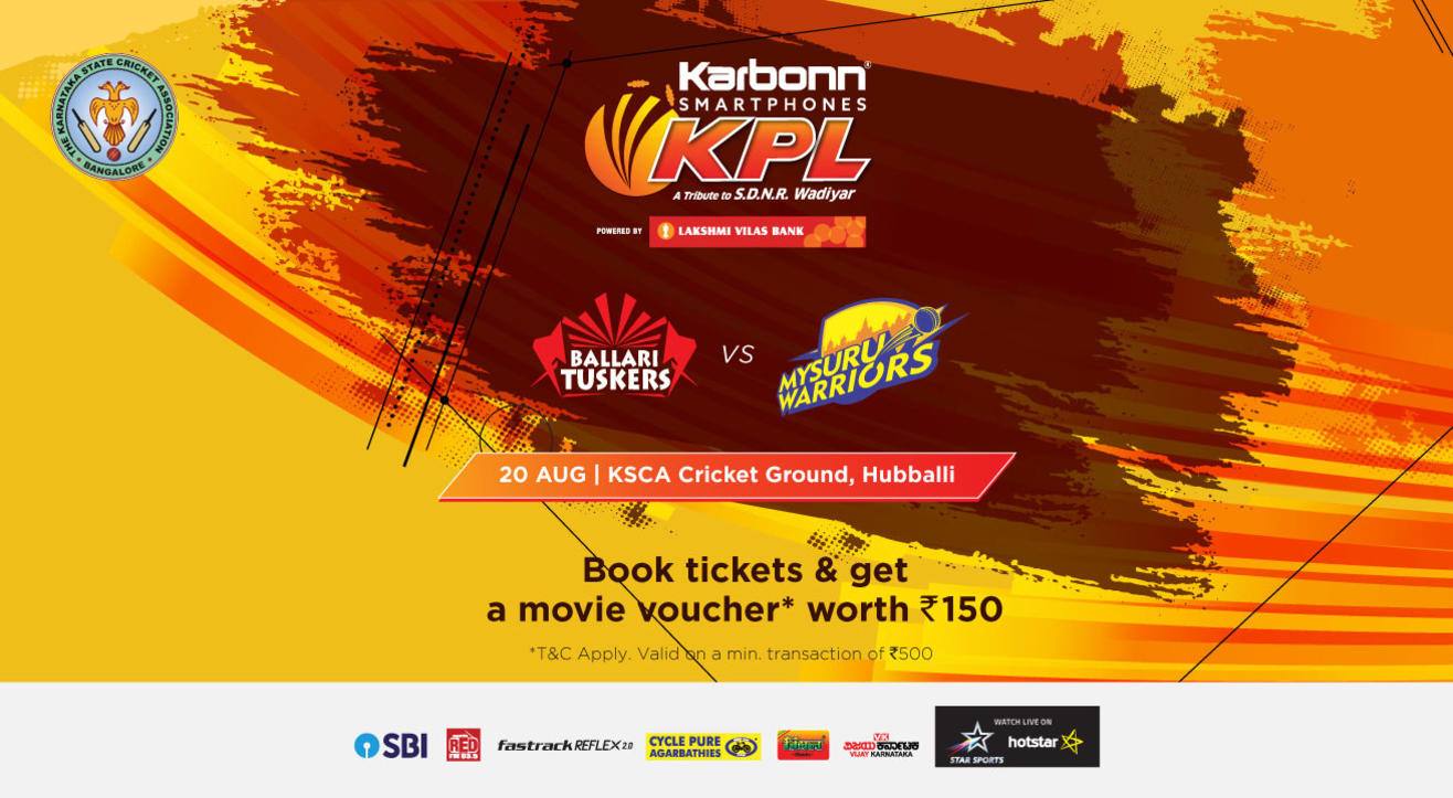 KPL 2018 | Ballari Tuskers Vs. Mysuru Warriors