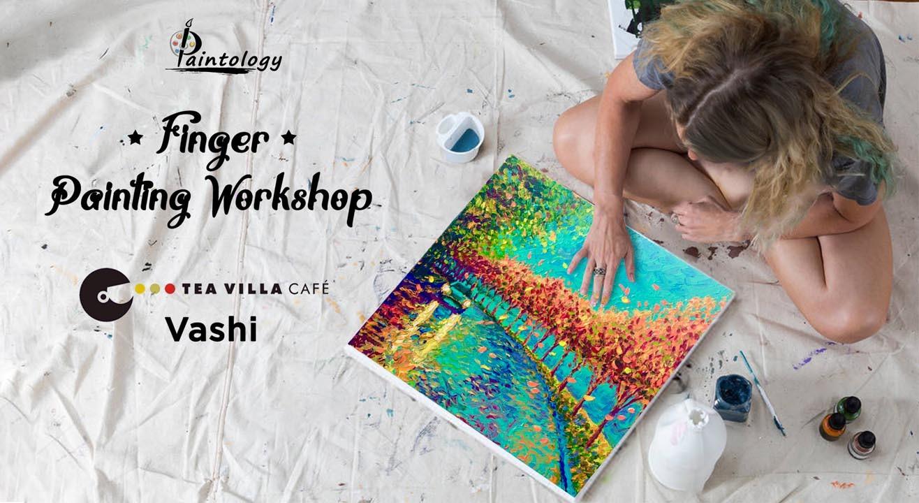 A Finger Painting Workshop at Vashi by Paintology