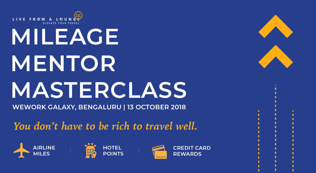 Mileage Mentor MasterClass, Bangalore