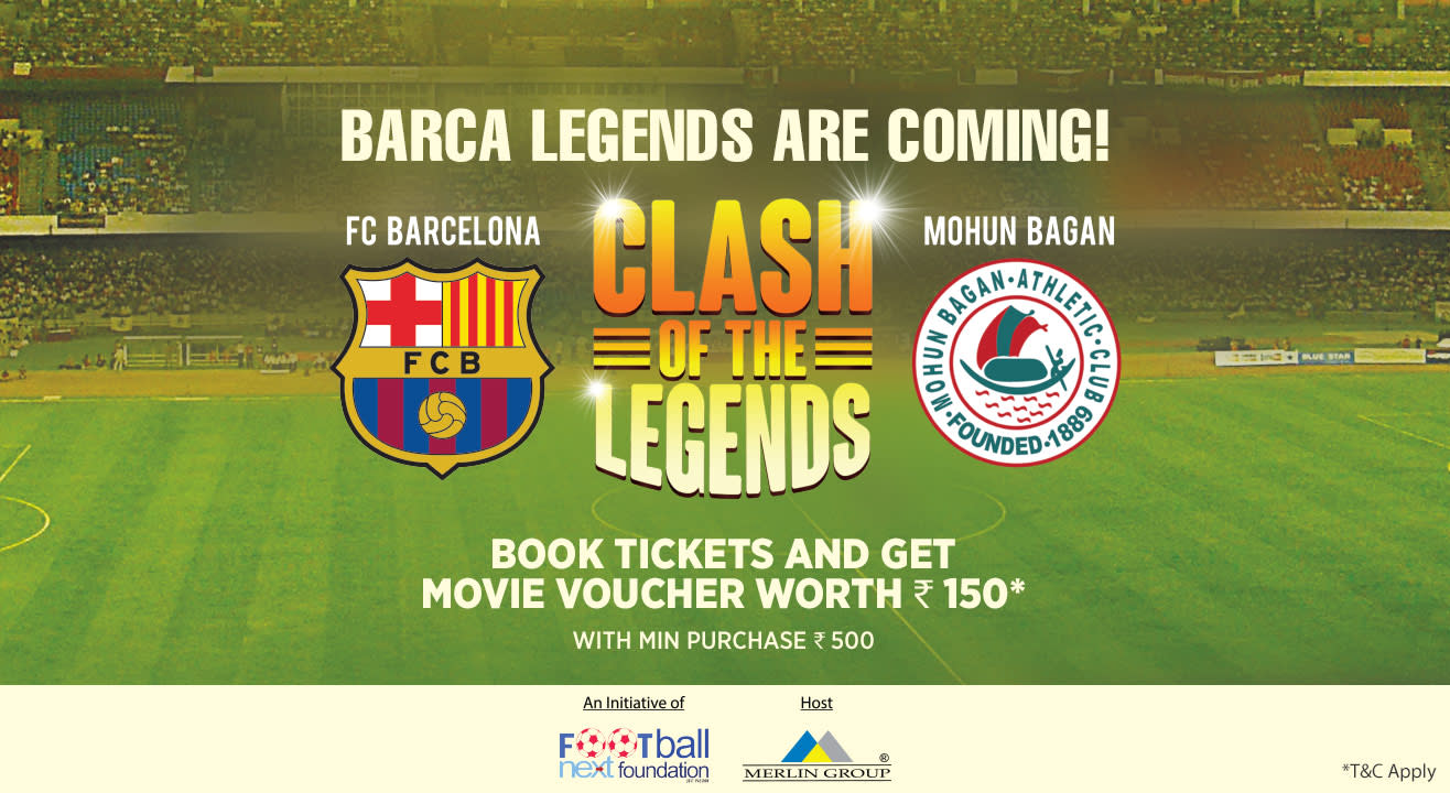 Clash of the Legends 2018: Barcelona FC vs Mohun Bagan AC