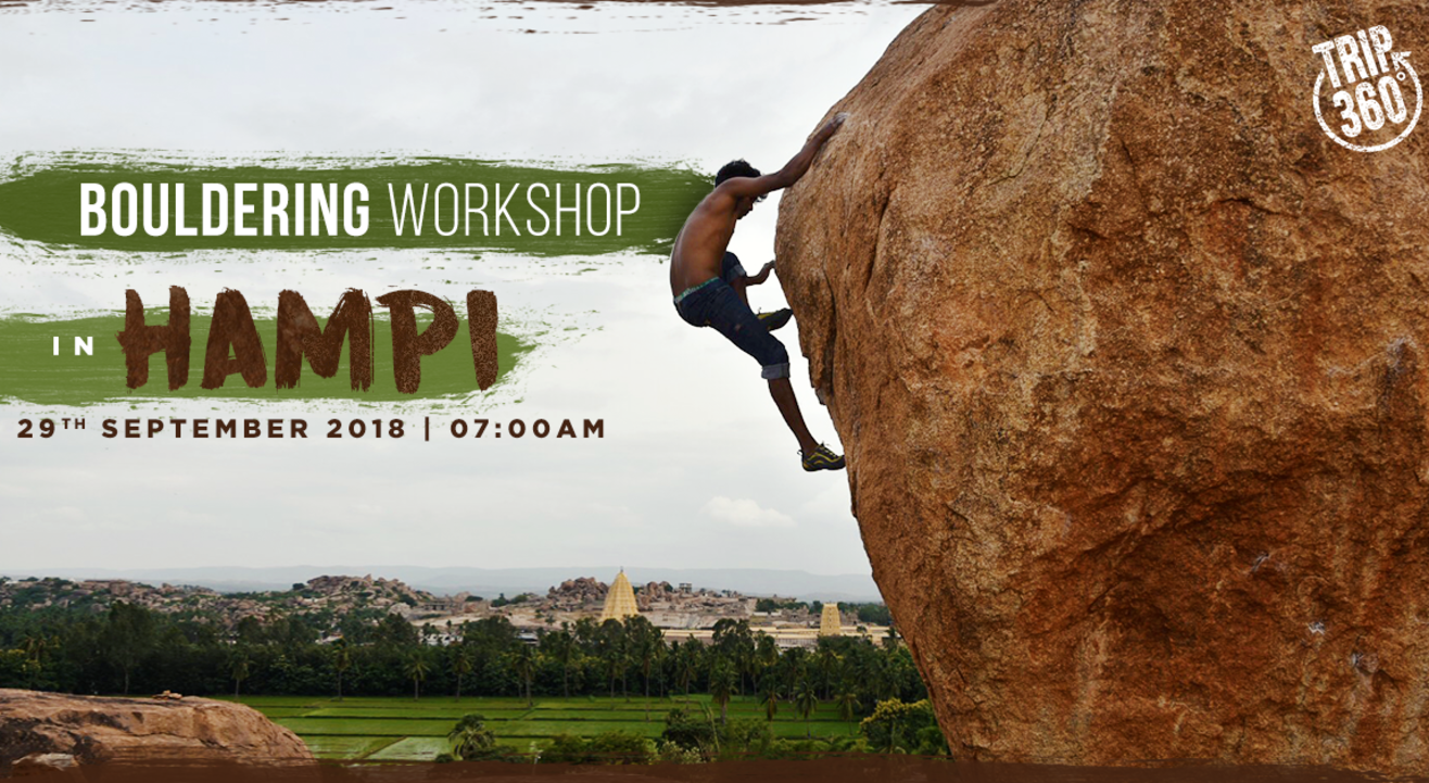 Bouldering Workshop in Hampi