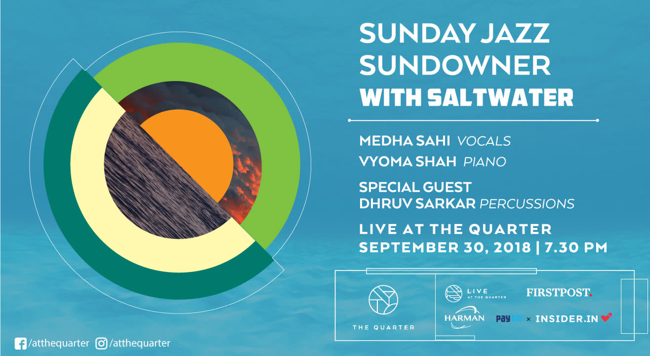 Sunday Jazz Sundowner with SaltWater at The Quarter