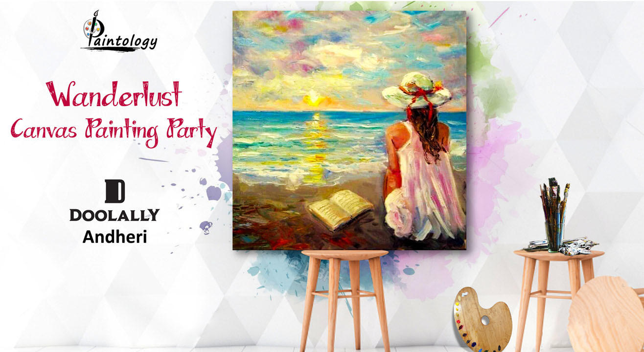 Canvas Painting Party- ‘Wanderlust’ by Paintology