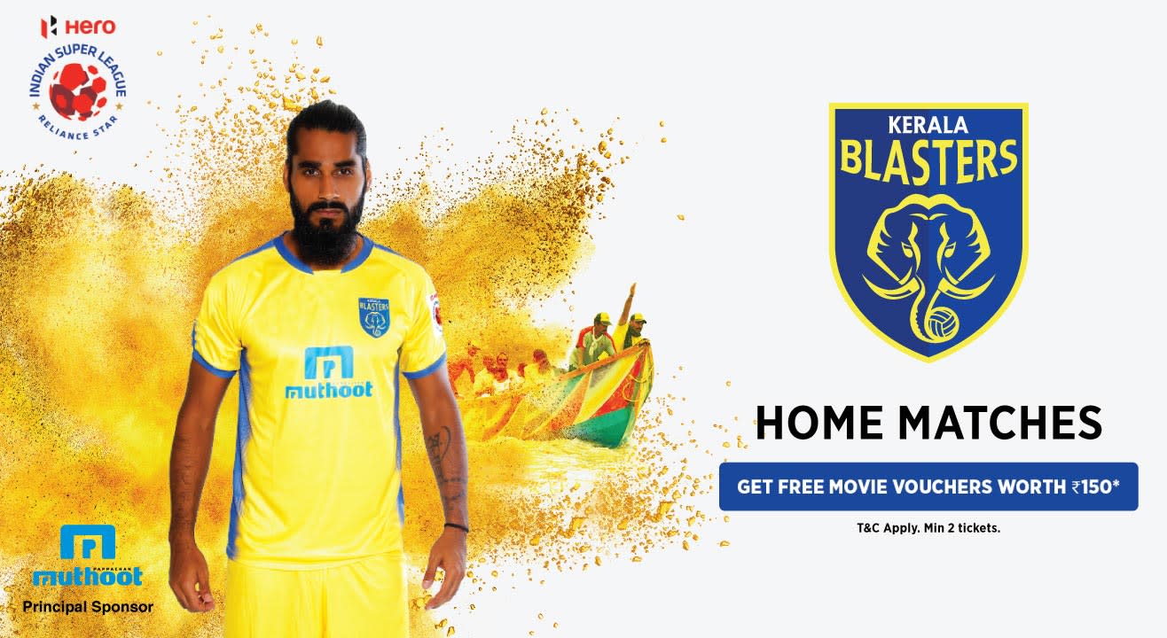 Indian Super League 2018-2019: Kerala Blasters FC: Tickets, News, Schedule & More!
