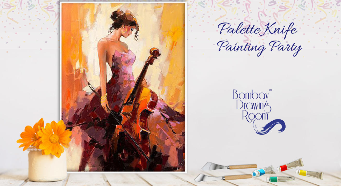 Palette Knife Painting Party by Bombay Drawing Room