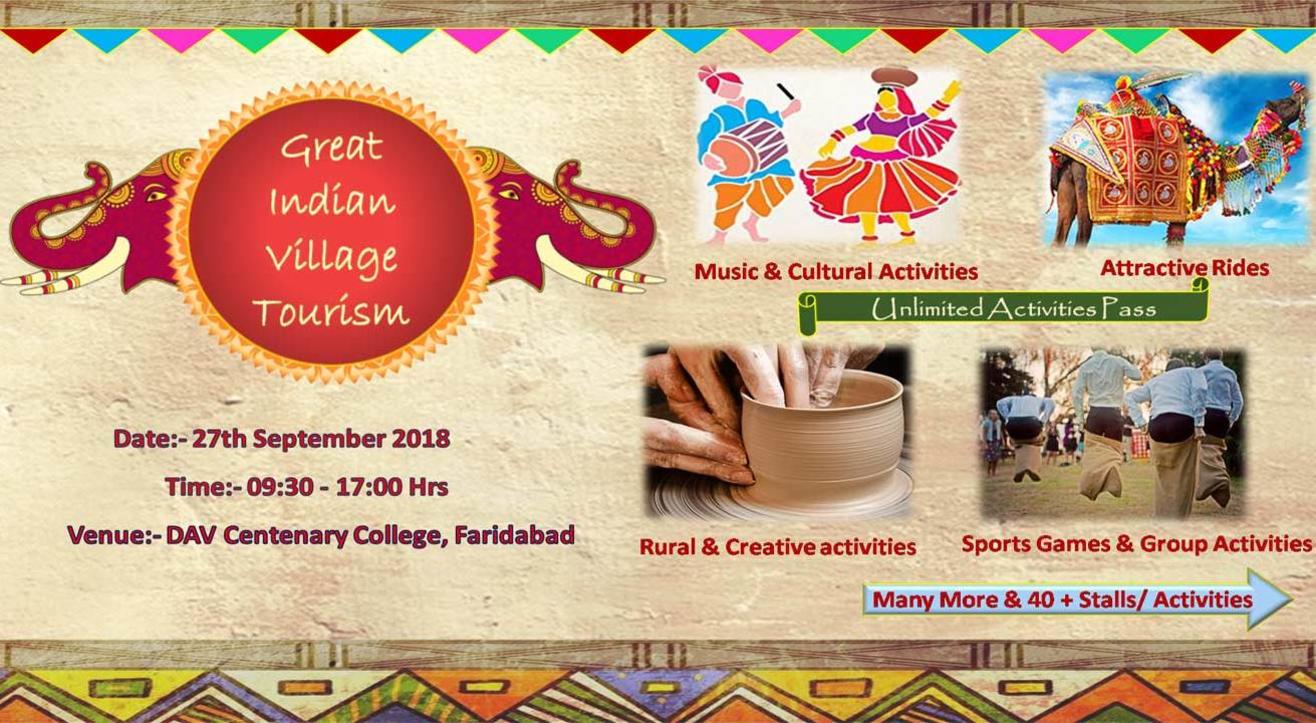 The Great Indian Village Tourism Mela 2018