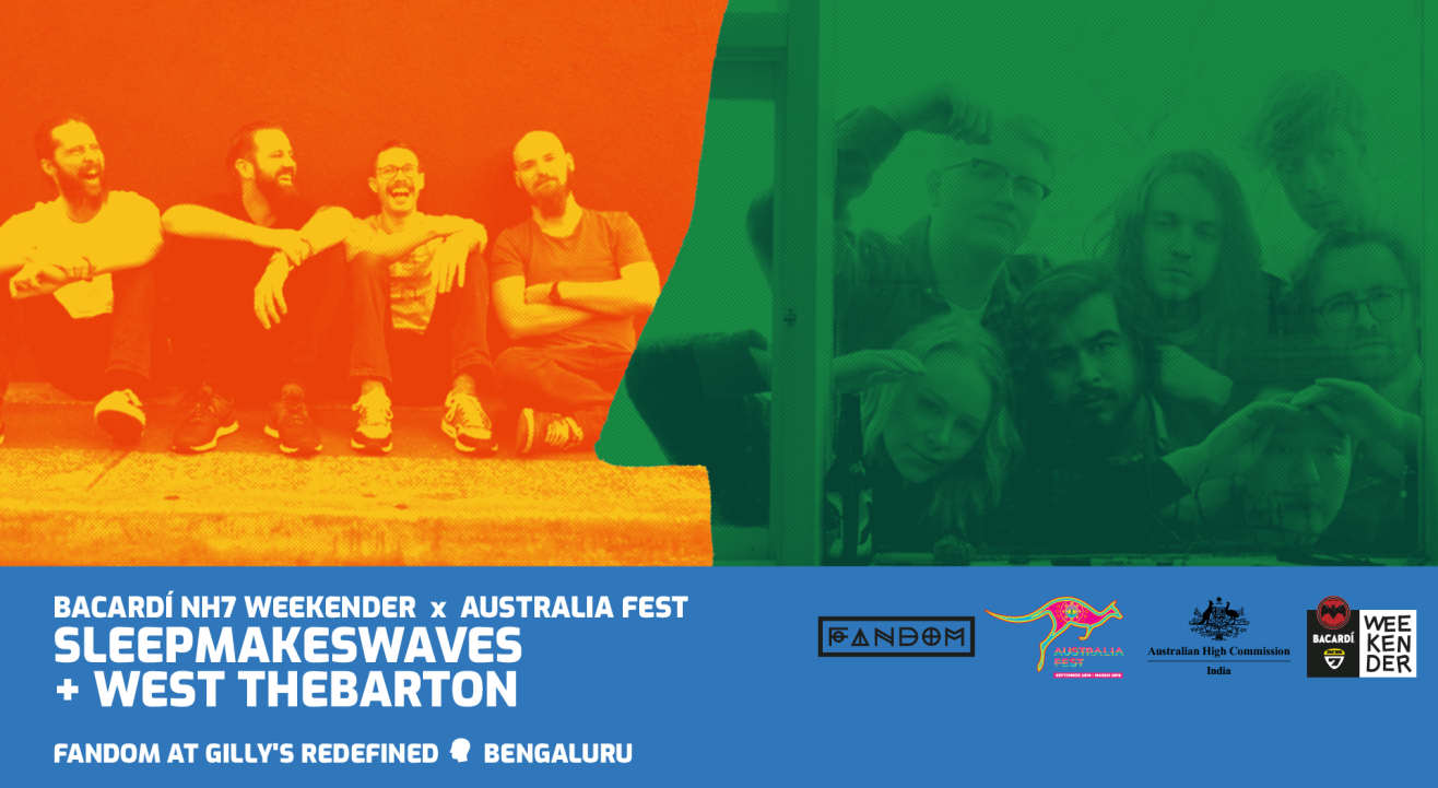 Bacardi NH7 Weekender x Australia Fest: West Thebarton and sleepmakeswaves