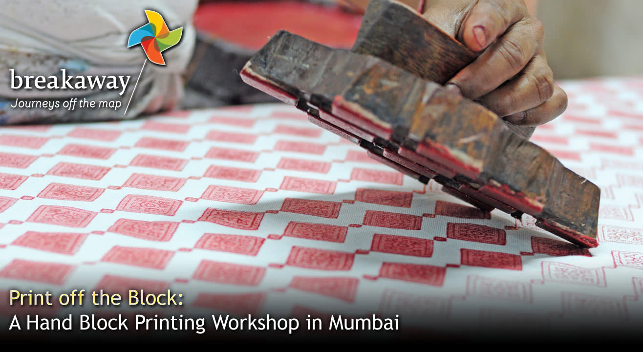 Print off the Block: A Hand Block Printing Workshop in Mumbai